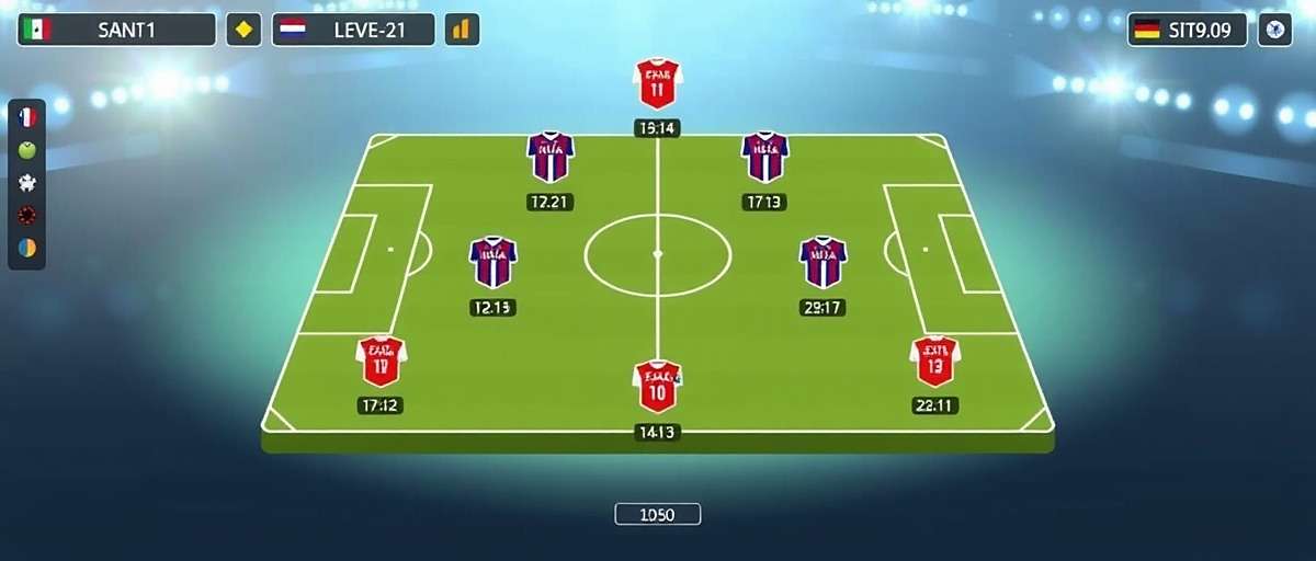 India's FIFA Adventure tactical guide showing effective formations for Indian teams